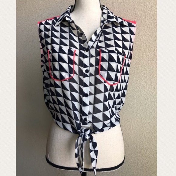 ‼️3 for $15‼️ FRONT KNOT CASUAL BLOUSE TOP - Picture 2 of 5